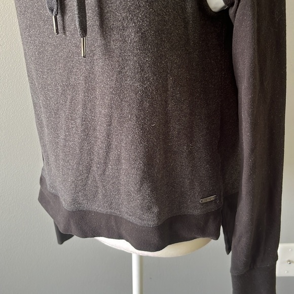 Sweaty Betty Gray Cowl Neck Sweatshirt - Picture 3 of 11